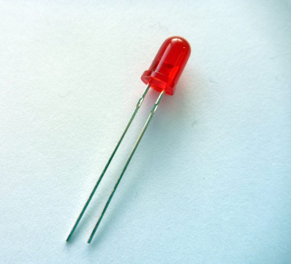 Rød lysdiode (10 stk.)