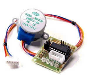 Stepmotor 28BYJ-48 - 5V inkl. Driver Board ULN2003