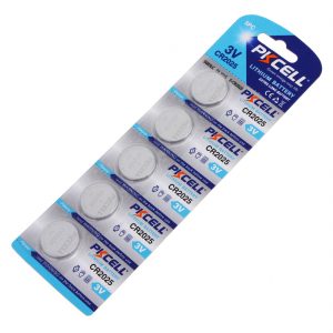 CR2032 Lithium batterier (5 stk.)