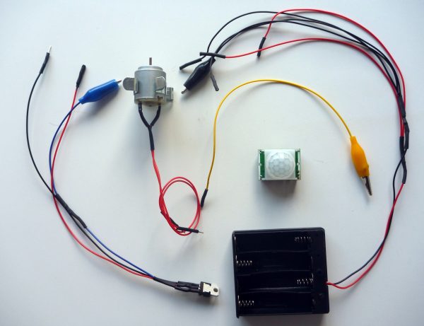 Anvendelse af bevægelsessensor til micro:bit