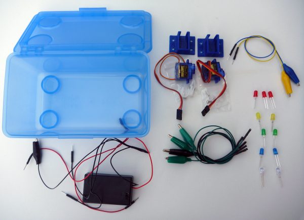 Projektsæt micro:bit-1 til "Kæledyrsrobotter og unyttige robotter"