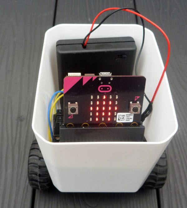 Projektsæt til robotbilen "Alfa-3"