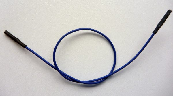 BLÅ LEDNING – F/F – 24 CM (10 stk.)