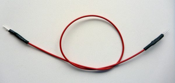 RØD LEDNING – M/M – 24 CM (10 stk.)