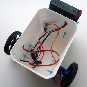 Projektsæt til robotbilen "Alfa-1"