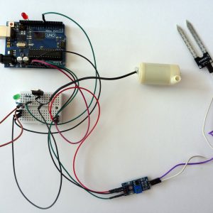 Vandingsanlæg med lille pumpe til Arduino UNO