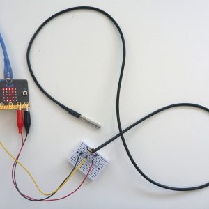 Sæt med vandtæt temperatursensor til micro:bit