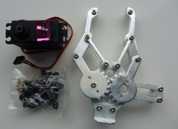 Robotic Arm med med MG996R servomotor