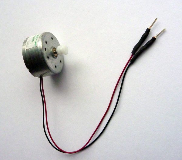 Solcellemotor med drevhjul