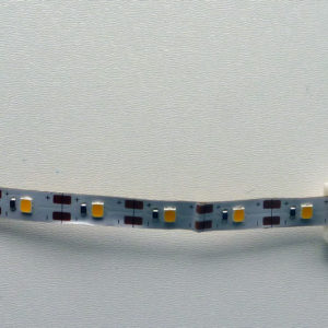 LED strip med 10 hvide lysdioder med hanstik (5V)