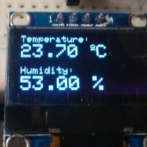 0.96″  Display Module I2C SSD1306 IIC SPI Serial 128X64 OLED (4 pins - White)