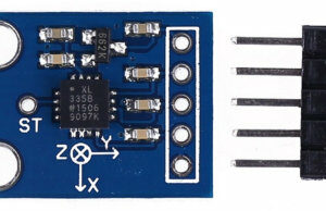 ADXL335 three-axis accelerometer tilt angle module alternative MMA7260 GY-61
