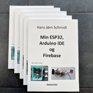 Min ESP32, Arduino IDE og Firebase - 5 stk.